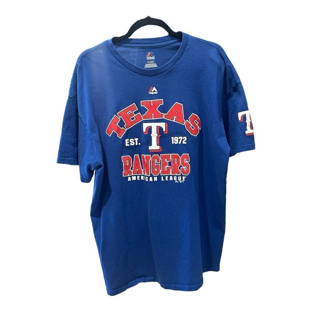 Majestic Texas Rangers Texas Rangers Heritage Tee